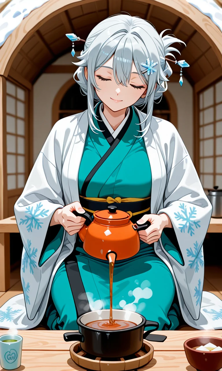 氷の茶人のメインビジュアル
