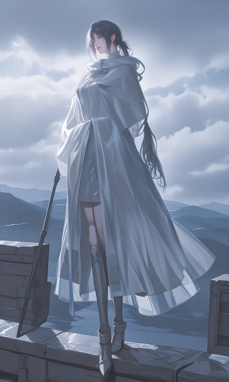 竜人騎士の雨城壁のメインビジュアル