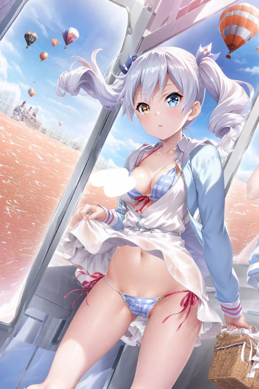 ポートレートの少女 — ビキニ／朝焼けの一刻のメインビジュアル
