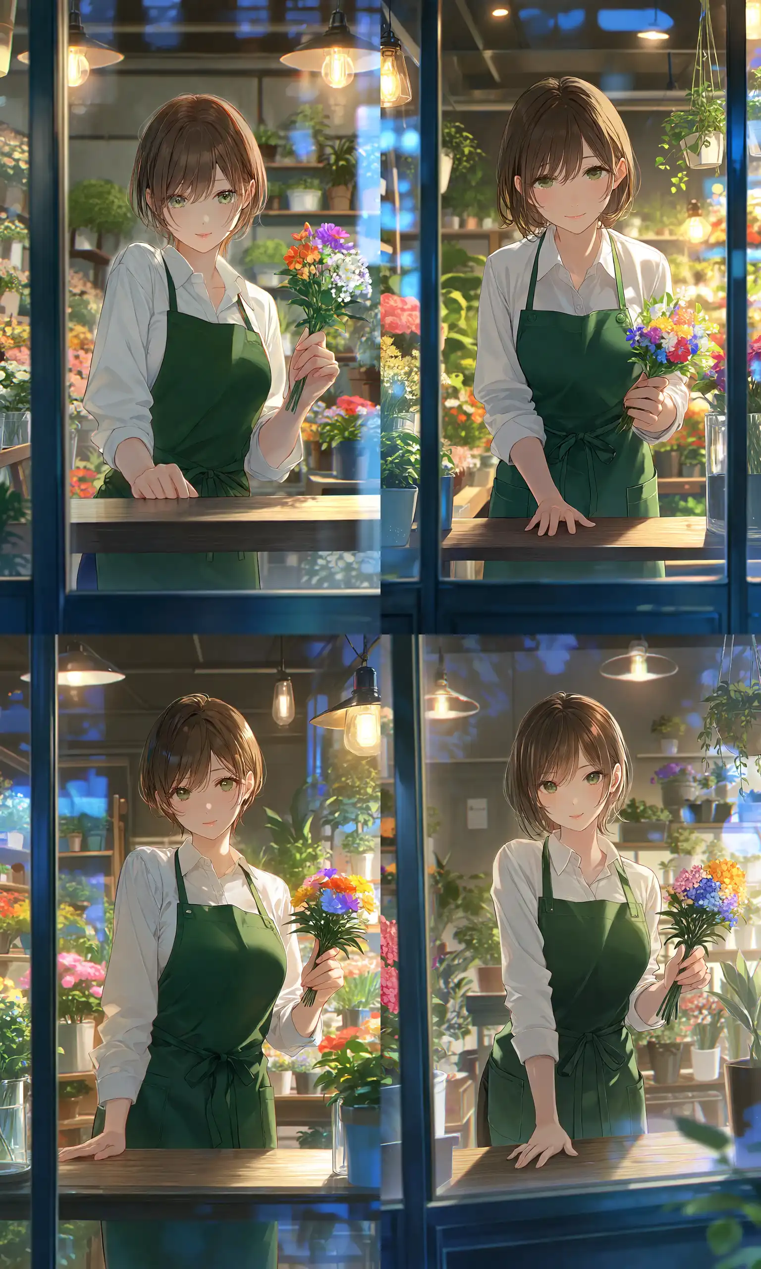 花屋ガラス